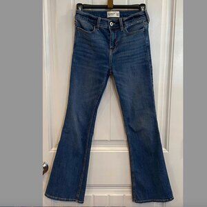 Abercrombie Kids High Rise Flare Jeans 11/12 Regular